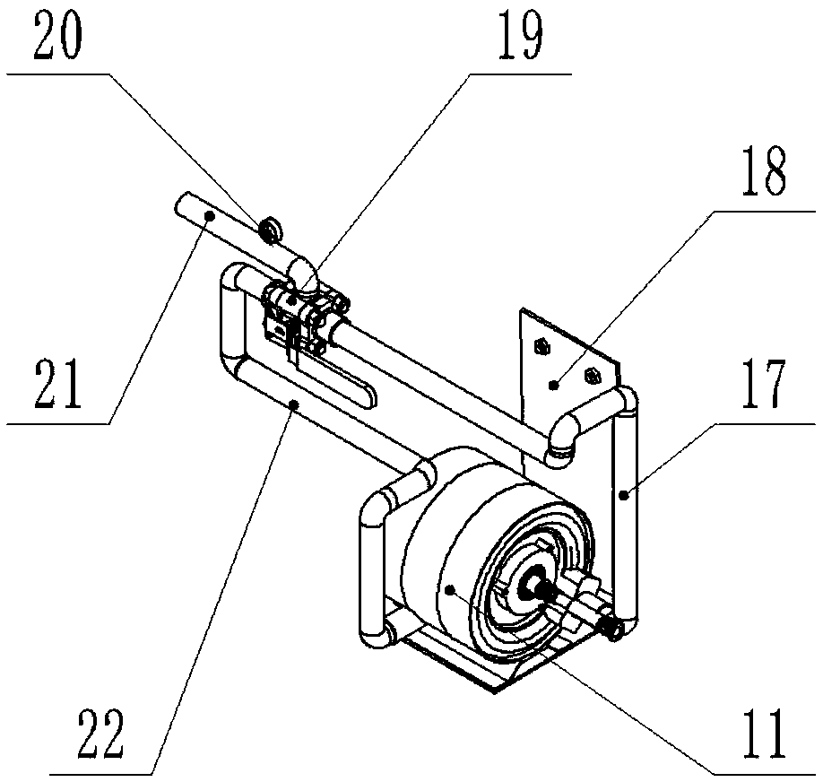 Dry vacuum pump sewage suction truck