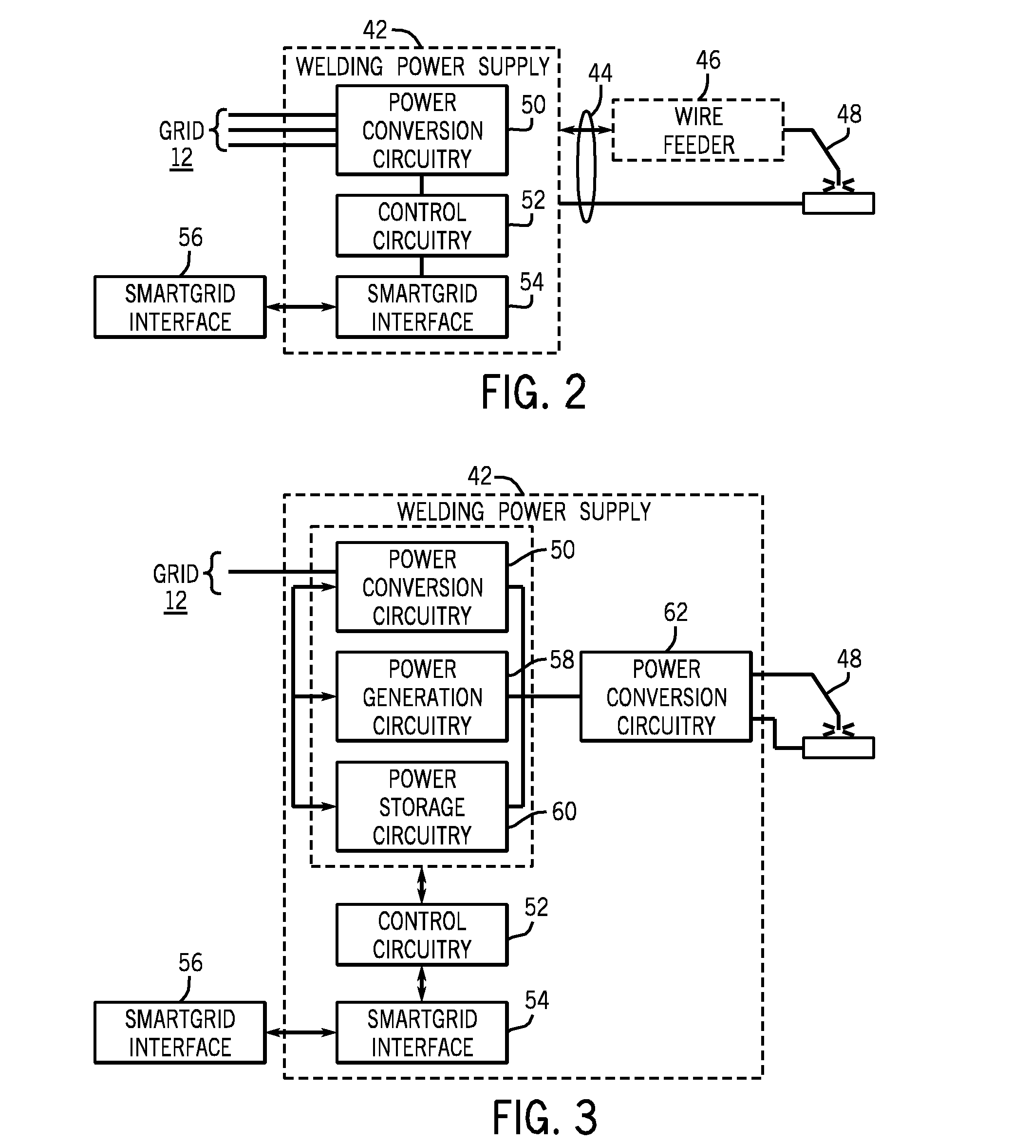 Smart grid welding system