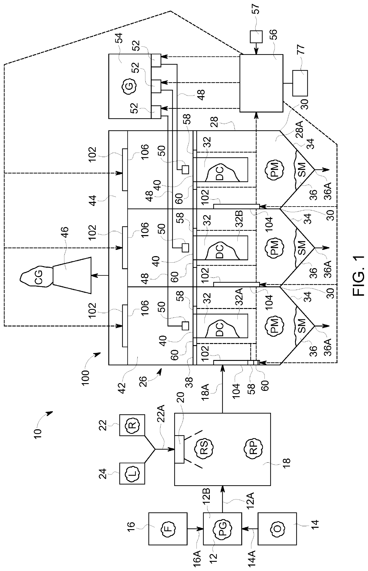 Low particulate matter emission fabric filter