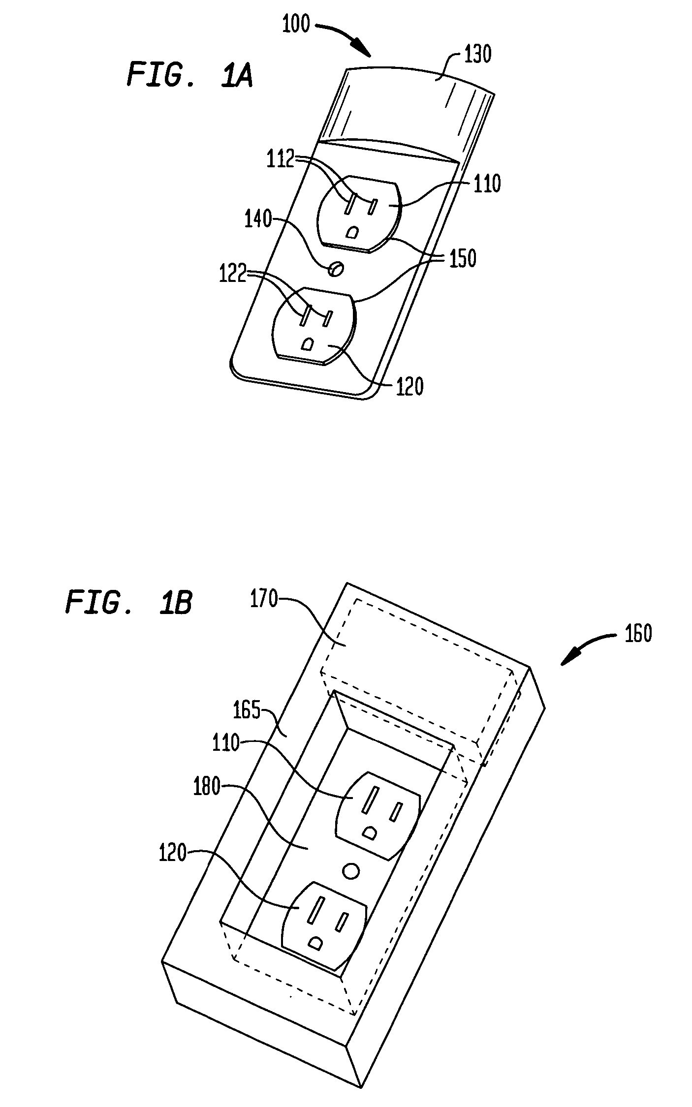 Wall plate adapter for coupling home network control signals to AC power wiring