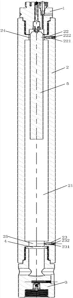 Carbon dioxide fracturing device and method for rock breaking by using carbon dioxide fracturing device