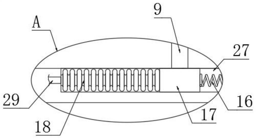 Heat dissipation and insect repelling device for 5G communication cabinet