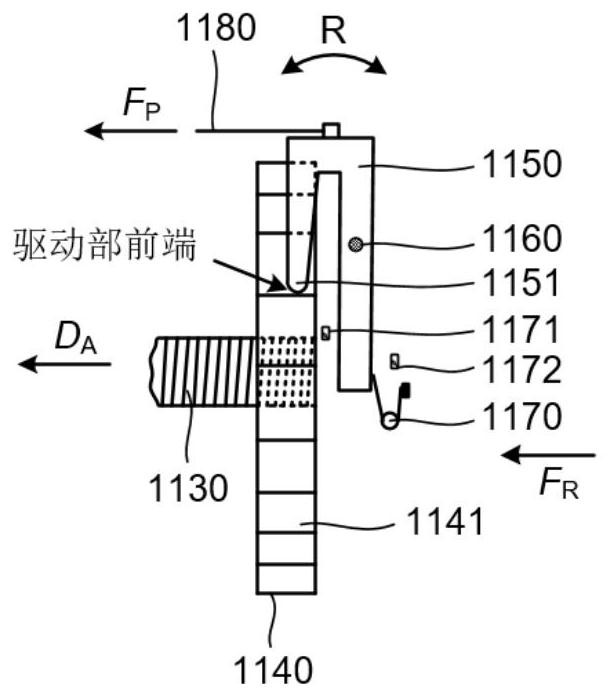 Infusion and detection integrated unilateral driving medical device