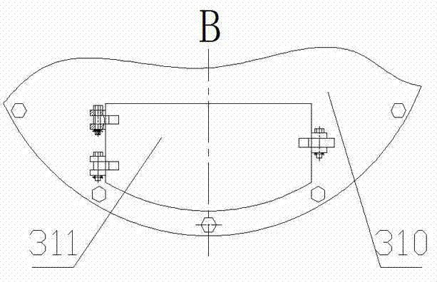 Horizontal reciprocated type agitating equipment of straw powder dust wastes