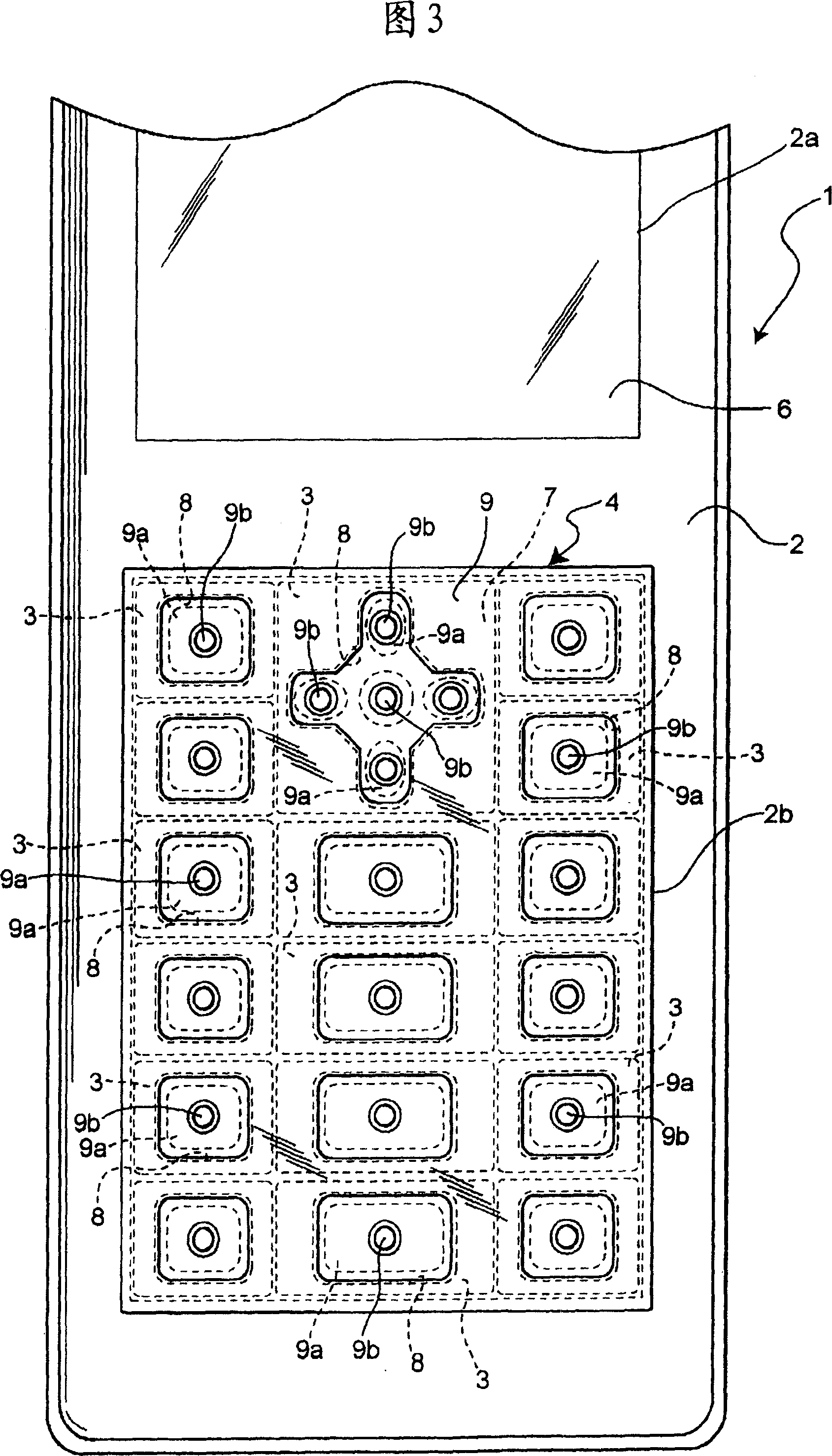 Key unit with casing