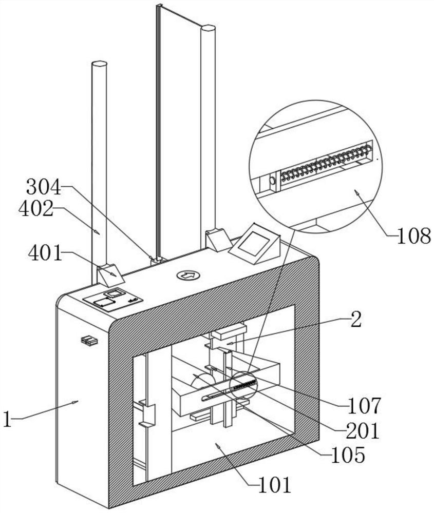 Rail transit access gate capable of preventing clamping injury and fare evasion