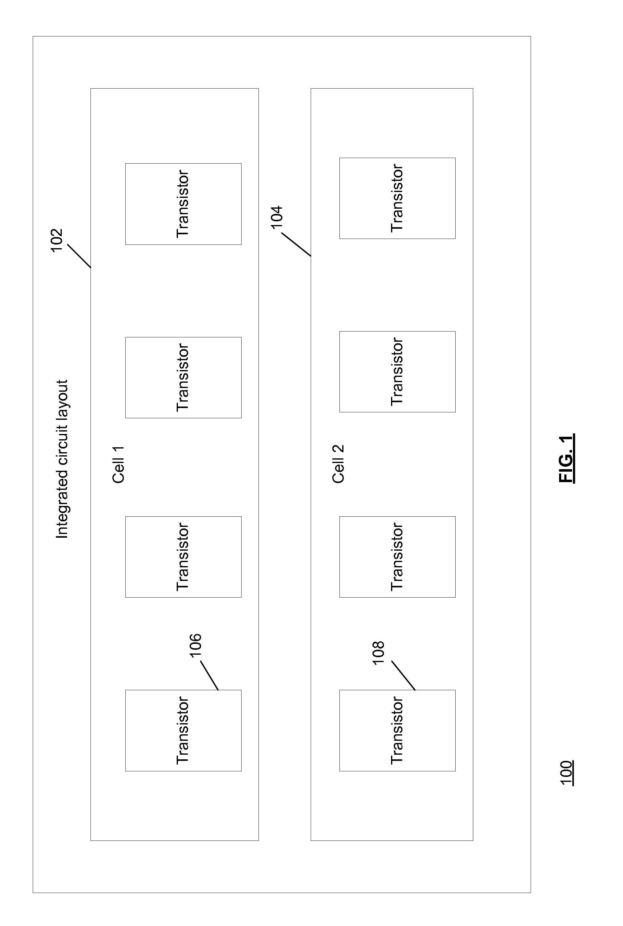 Method and system for reshaping a transistor gate in an integrated circuit to achieve a target objective