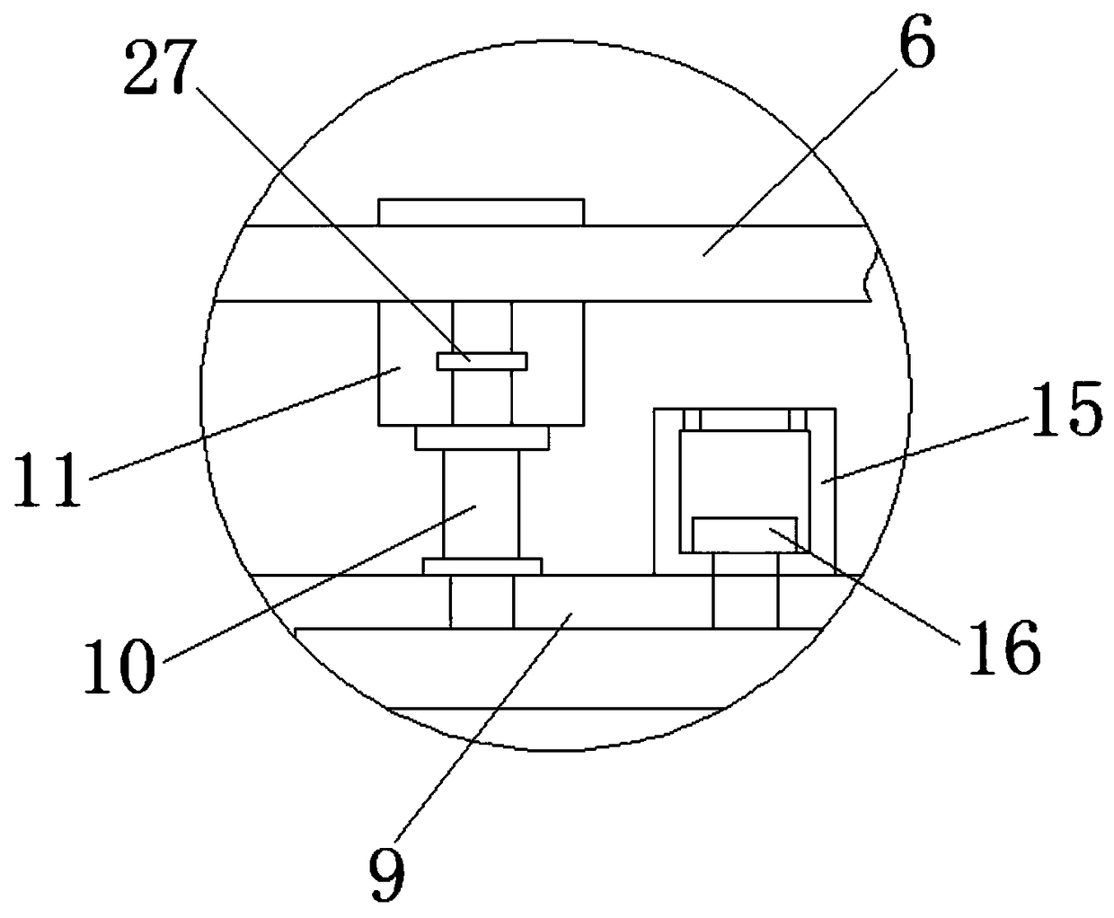 Stomatological tooth extraction auxiliary device