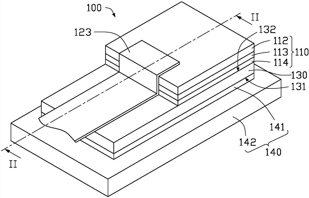 Sound wave type fingerprint recognizing device, manufacturing method thereof and electronic device using same