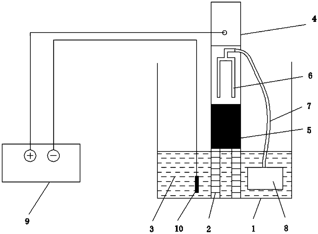 Test equipment for simulating reinforced concrete structure corrosion in seawater wave splashing environment