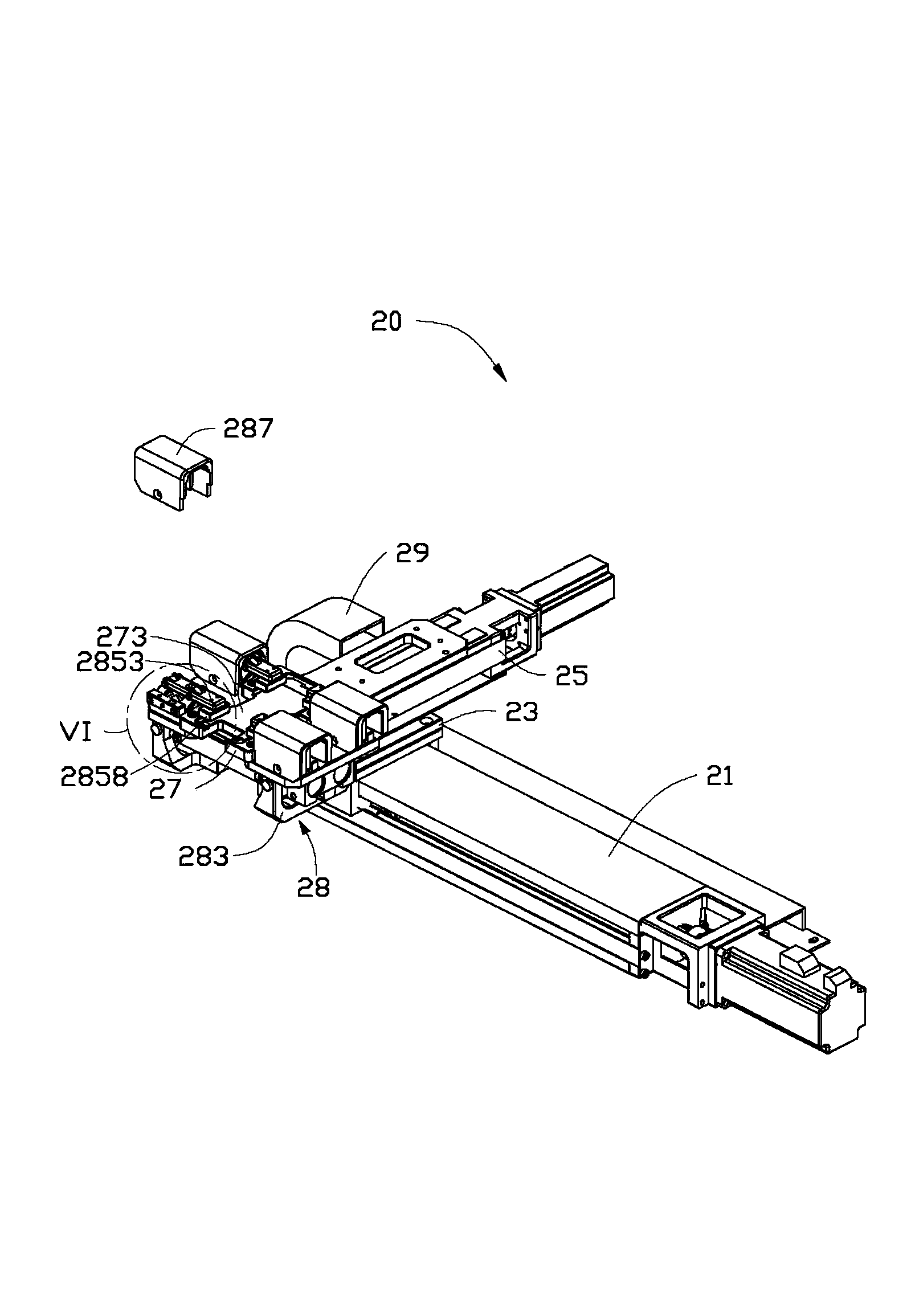 Positioning mechanism and laminating equipment using same