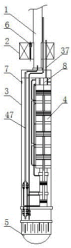 Downhole gas-liquid transduction booster pump