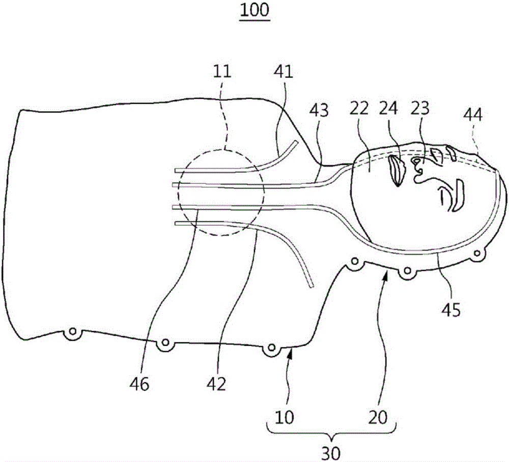 Cardiopulmonary resuscitation training apparatus