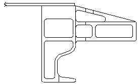 Weldless lightweight battery box body and manufacturing process thereof