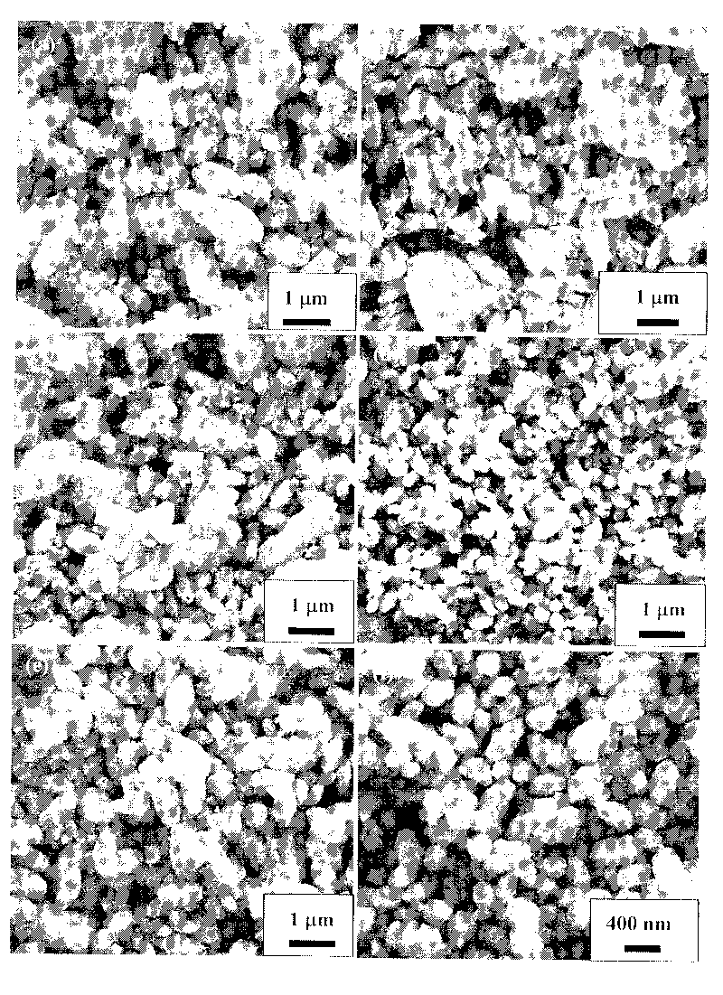 Organic solvent-water heating method for preparing football-shaped mesoporous BiVO4