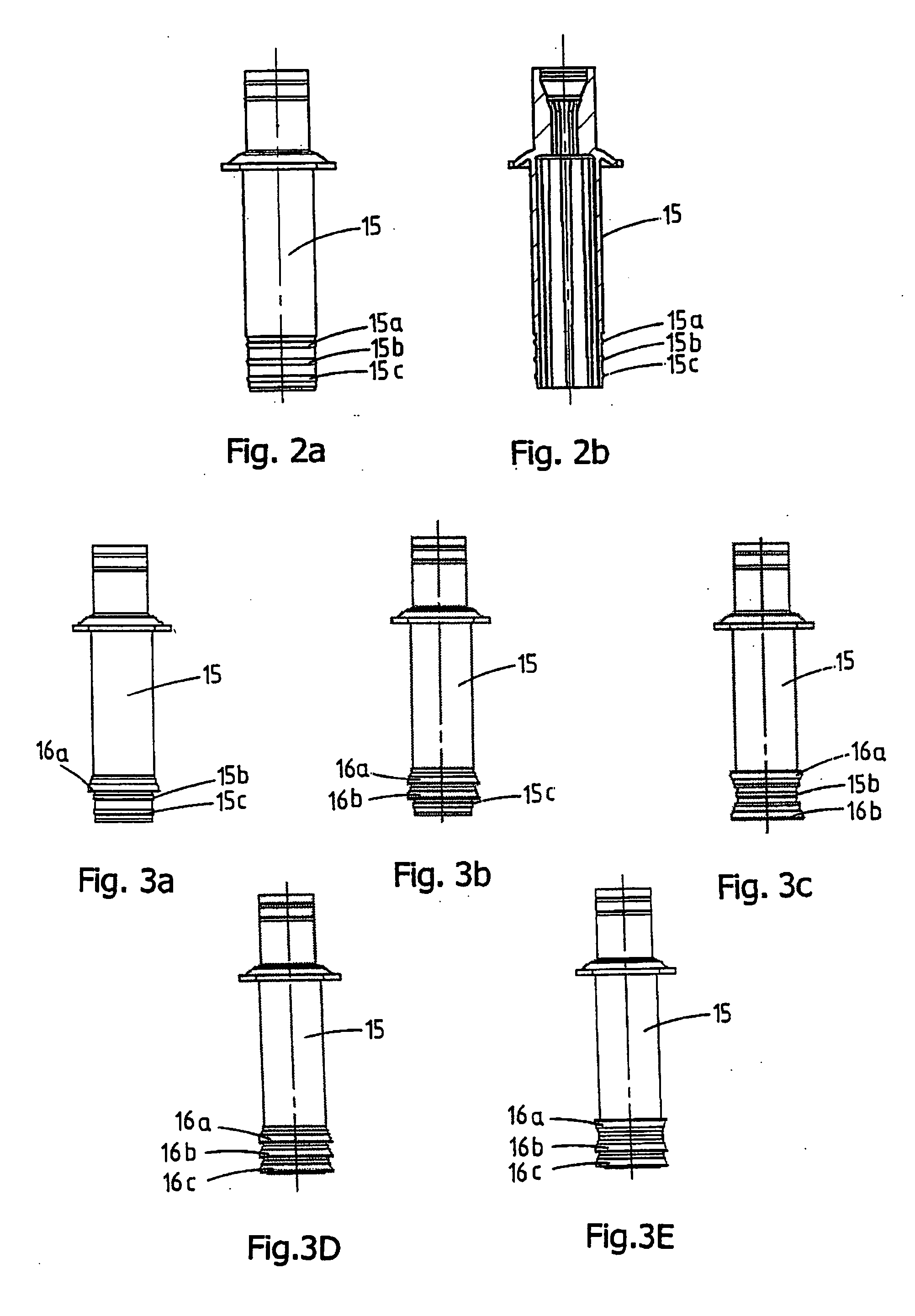 Dispensing device with piston pump