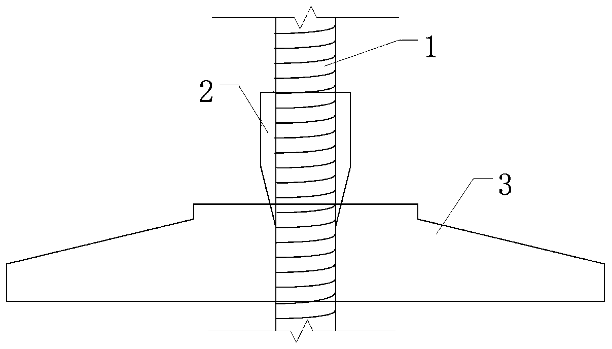 A joint test method for multi-interface shear stress of non-metallic anti-floating anchor