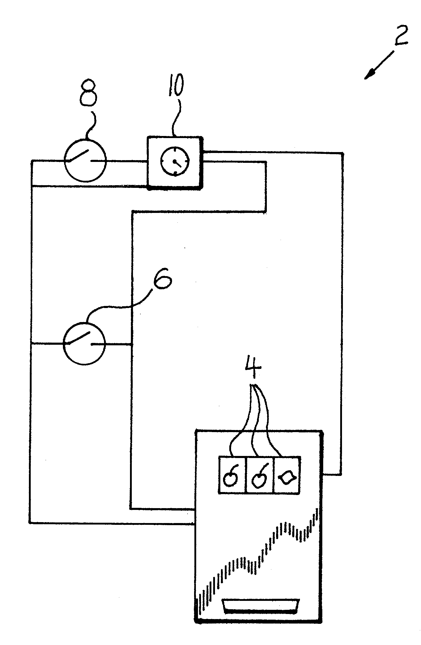 Continuous play slot machine and retrofit kit