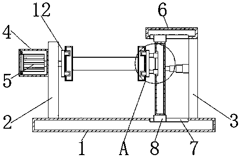 Conveniently replaced spinning take-up drum