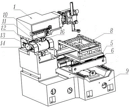 High-precision wire electric discharge machining machine