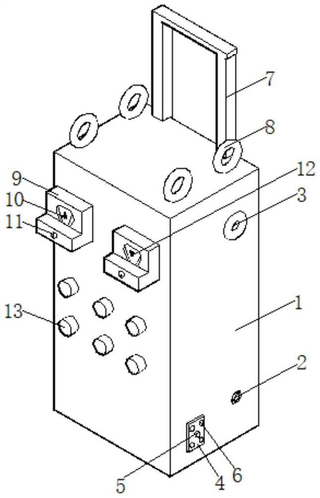 Magnetic defect detector for discovering surface defects of metal material