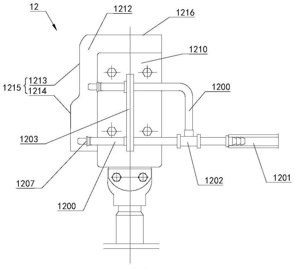 Rolling disc cleaning device and rolling disc equipment