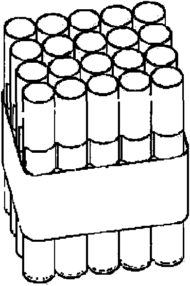 Process for charging and packing industrial powder explosive cartridge and vibratory charging machine