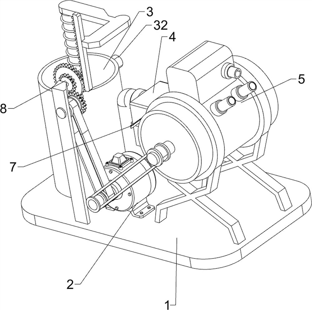 Energy-saving and environment-friendly automobile tail gas treatment device