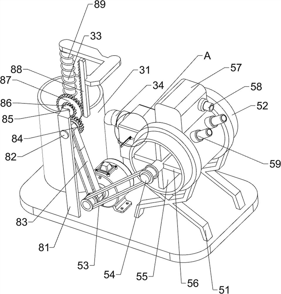 Energy-saving and environment-friendly automobile tail gas treatment device