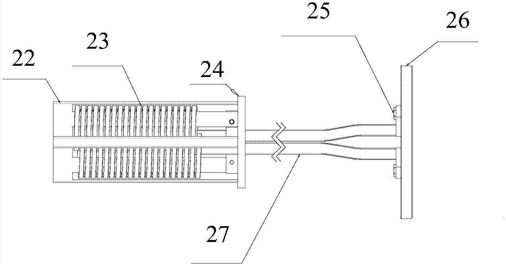 High-temperature high-pressure steam valve sealing face on-site online heat treatment system