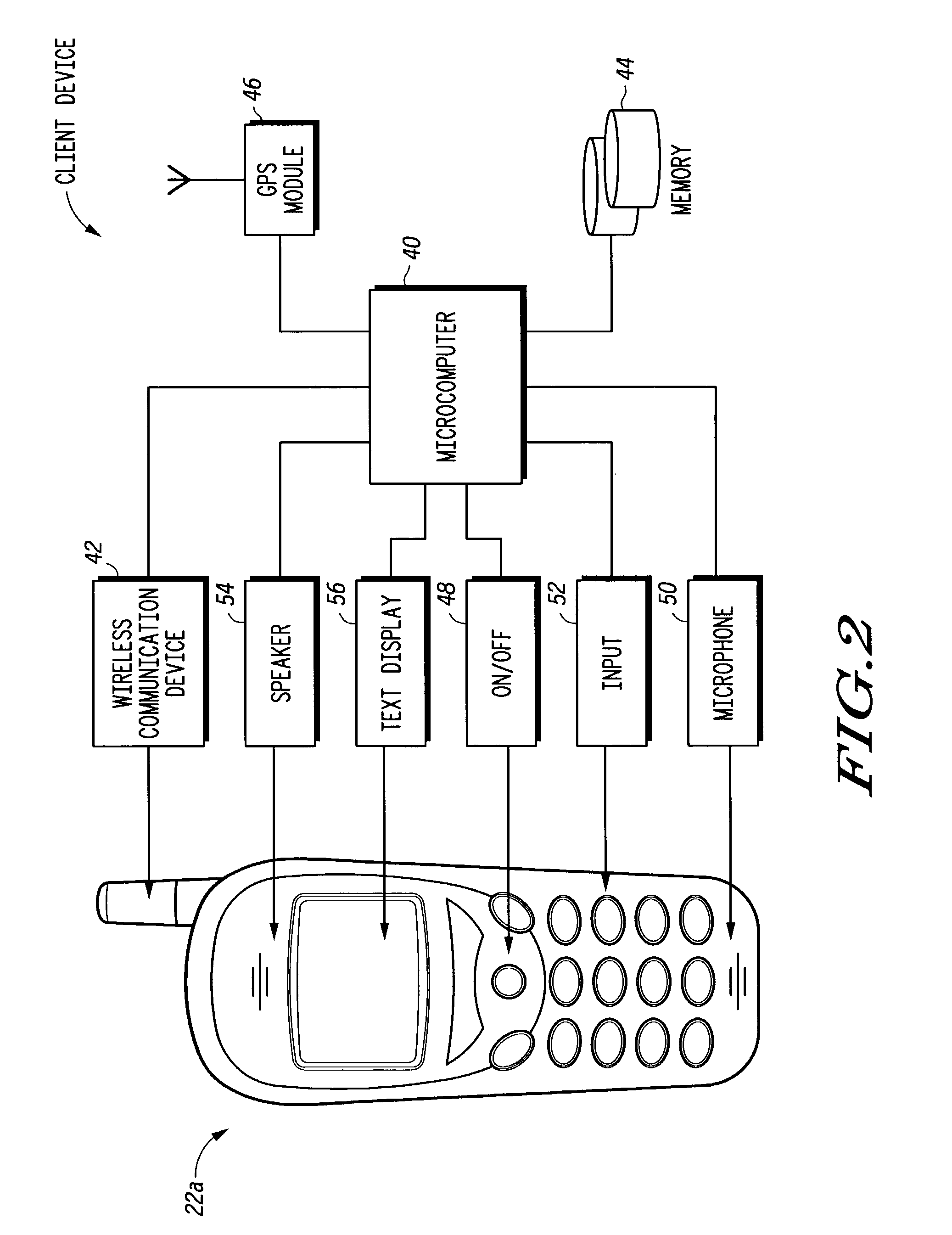 Server-based navigation system having dynamic transmittal of route information