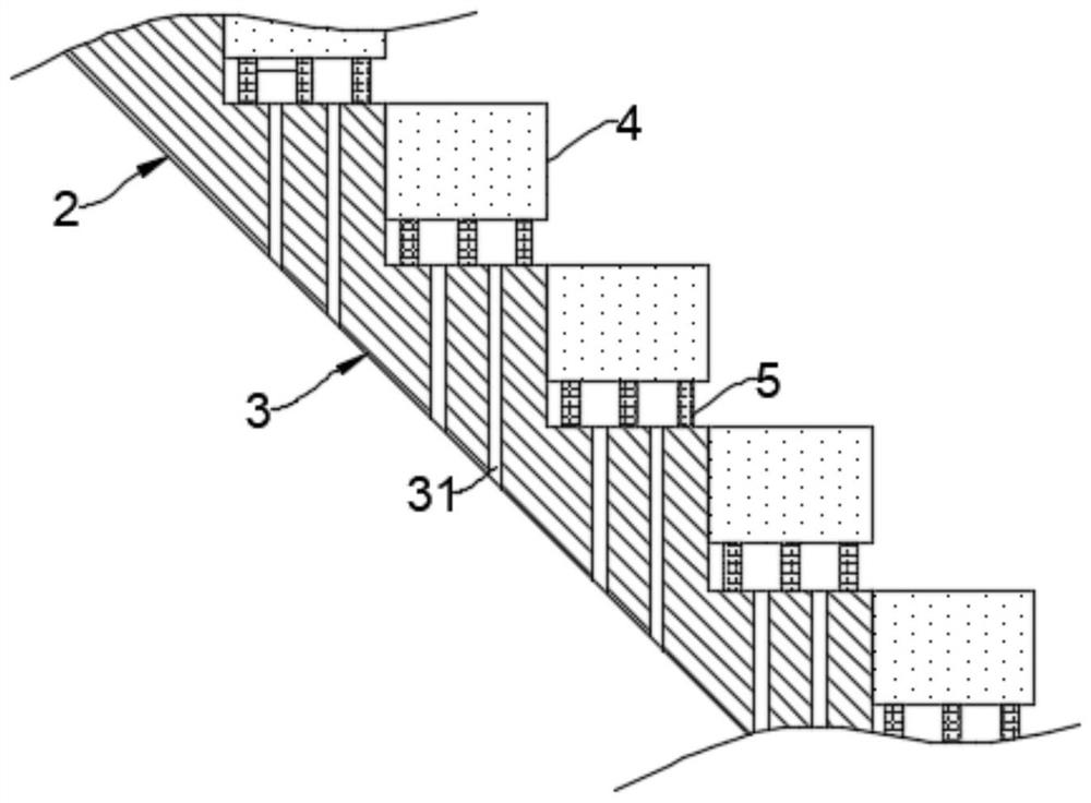 Snow-removing antiskid passenger ladder vehicle and antiskid method thereof