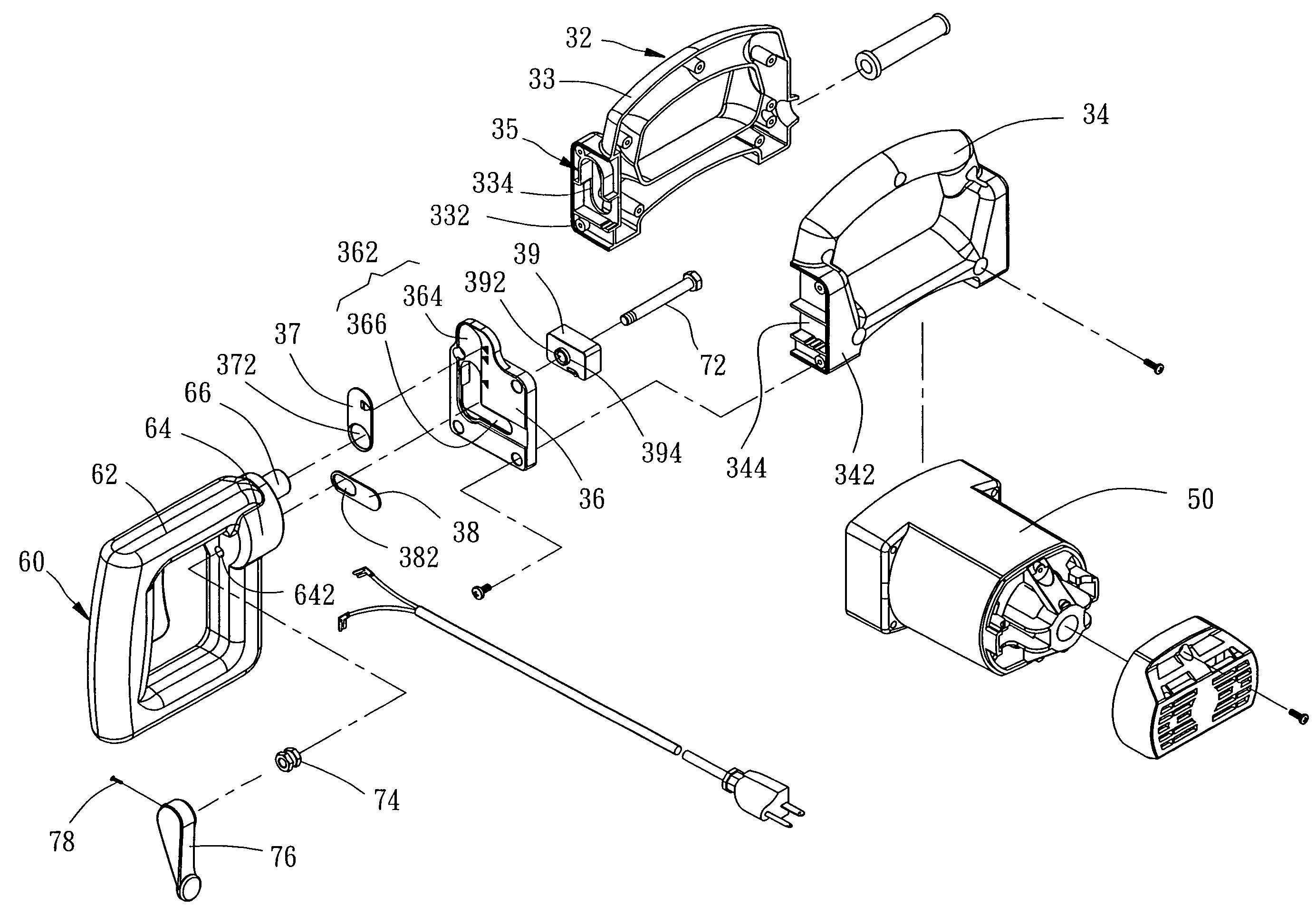 Sawing machine