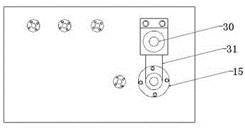 Metallized film vacuum coating device with novel evaporation crucibles