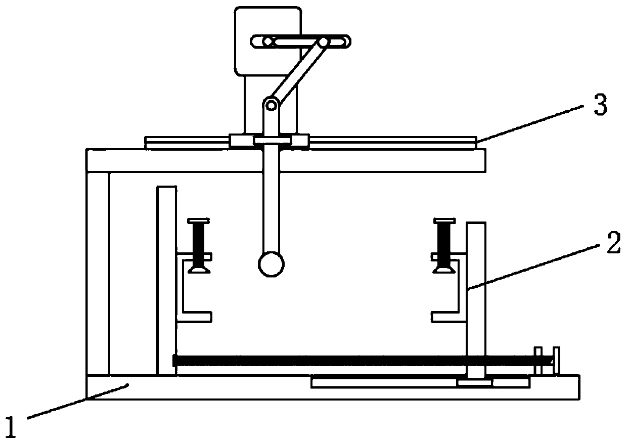 Fatigue resistance experiment device for engineering mechanics