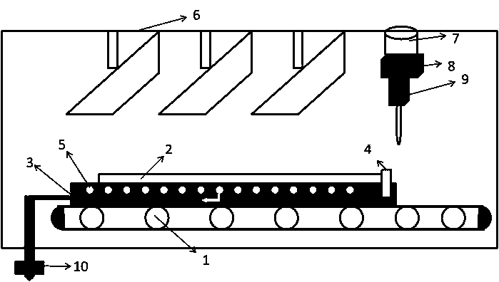 Method for improving CIGS cell efficiency after laser scribing by vacuum adsorption positioning