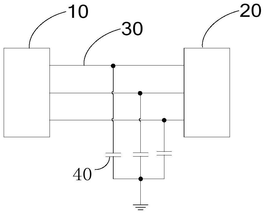 Driving device, method for eliminating single-ended signal reflection of panel, and display device