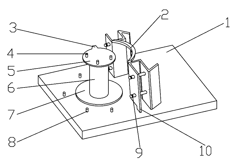 Assembly tool for rethresher shell of harvester