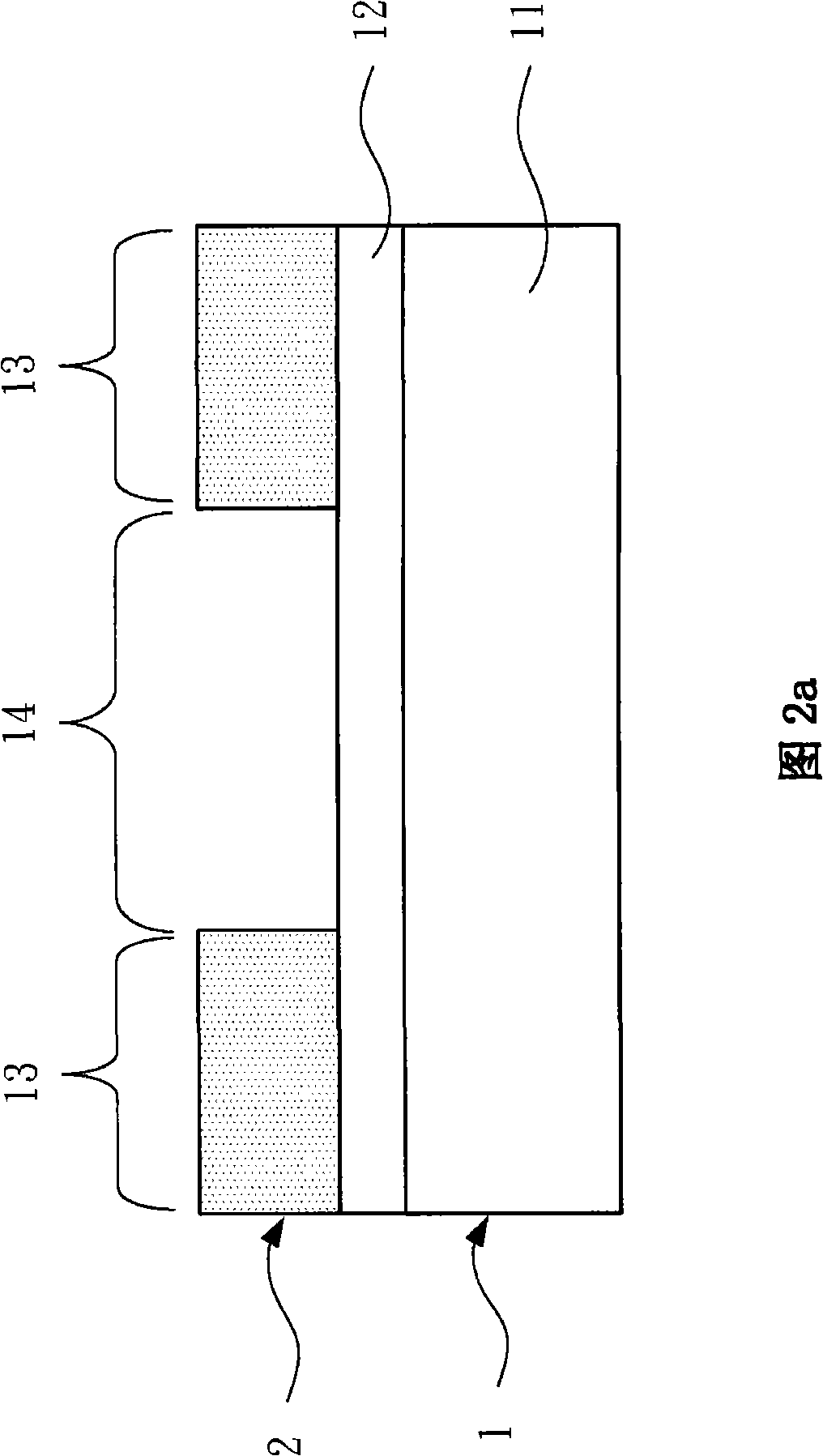 Solar battery having flat contact area and manufacture process thereof