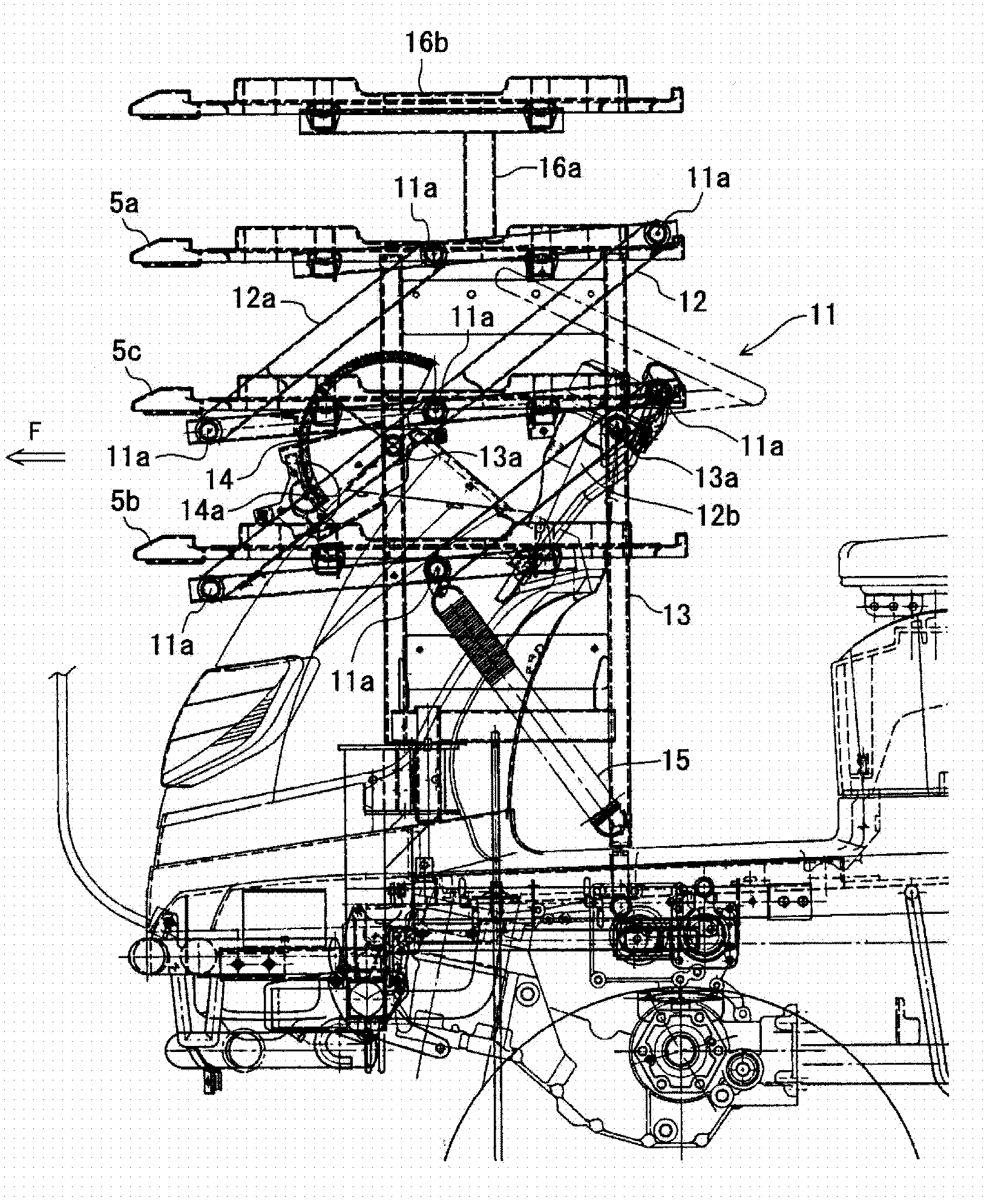 Seedling transplanting machine