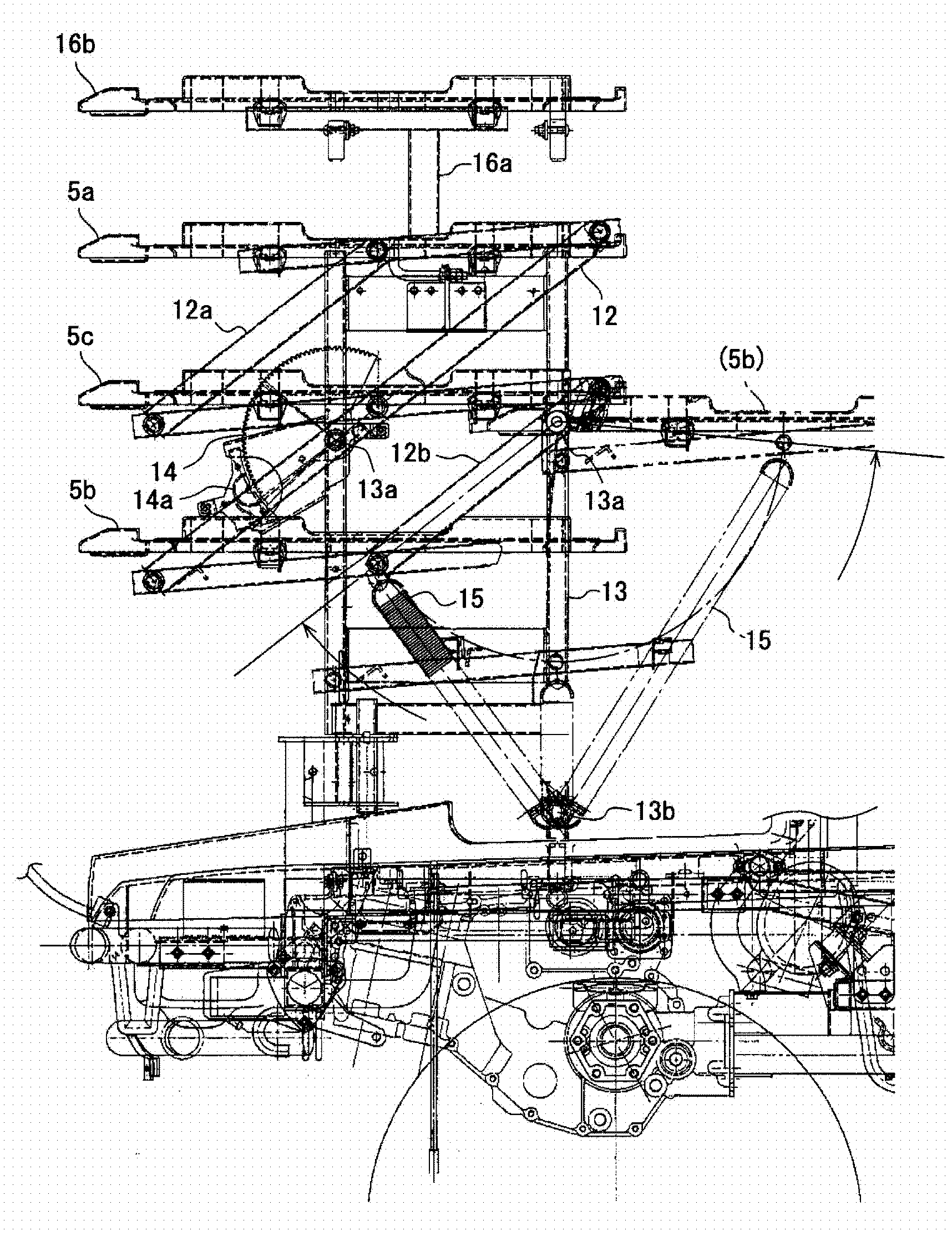 Seedling transplanting machine