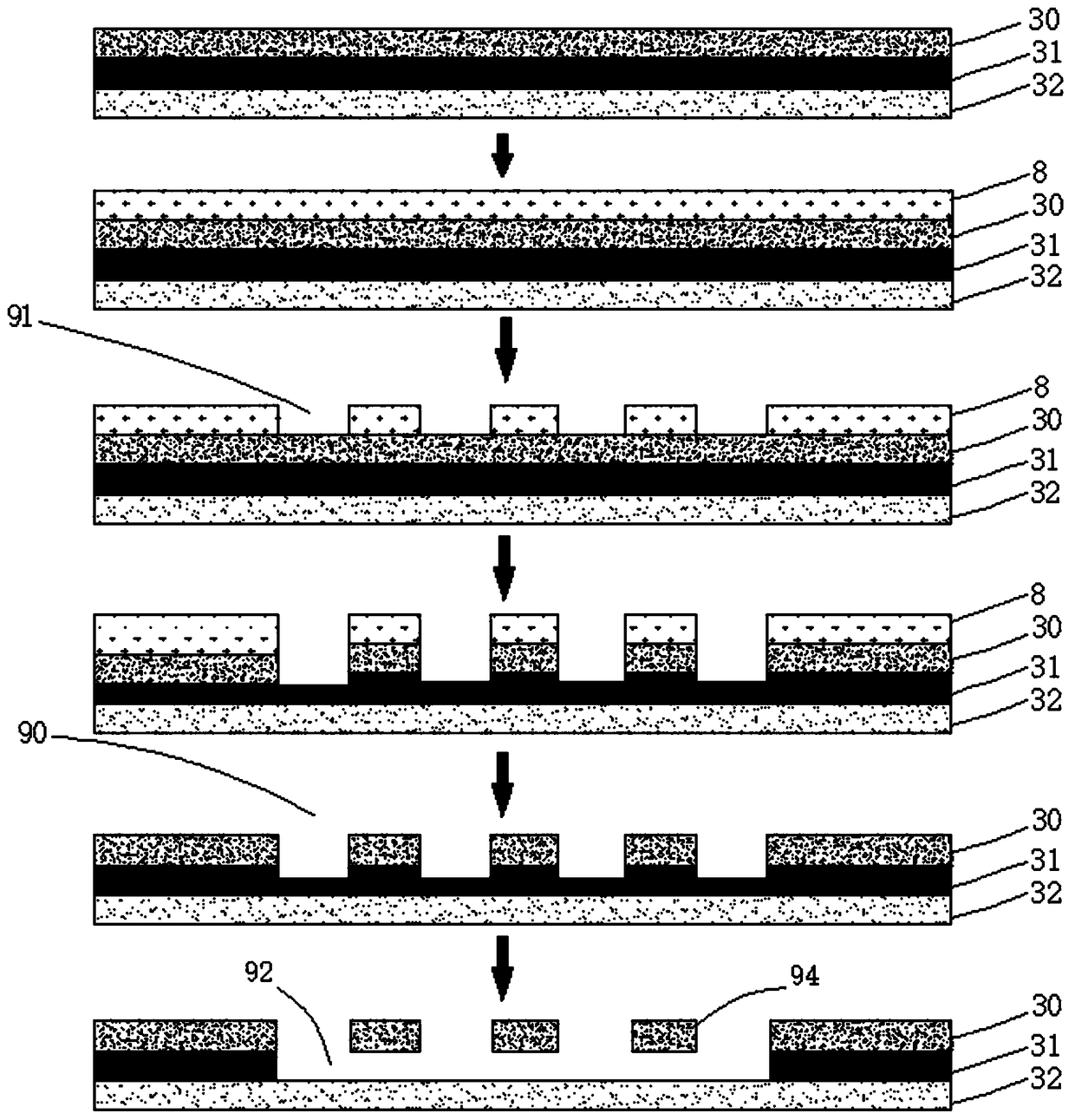 HCG mirror layer, vertical cavity surface emitting laser, and preparation methods thereof