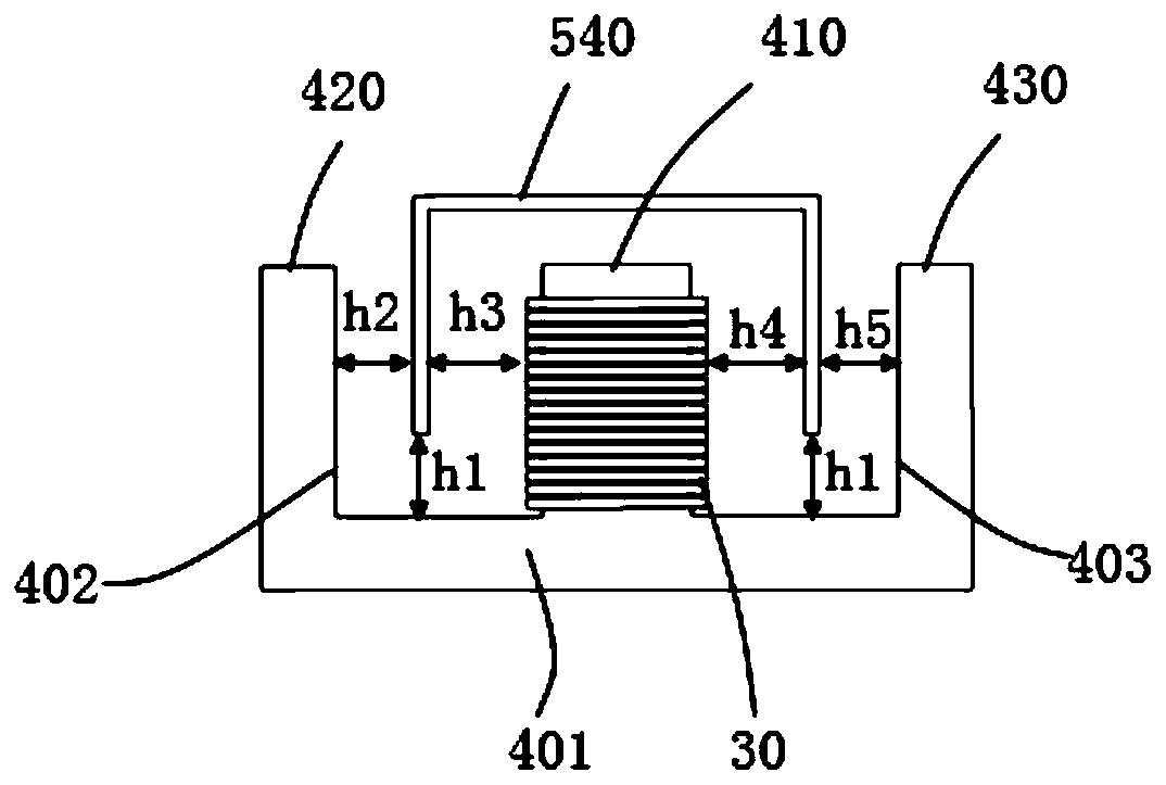 Magnetic coupling mechanism for wireless power supply of rail transit