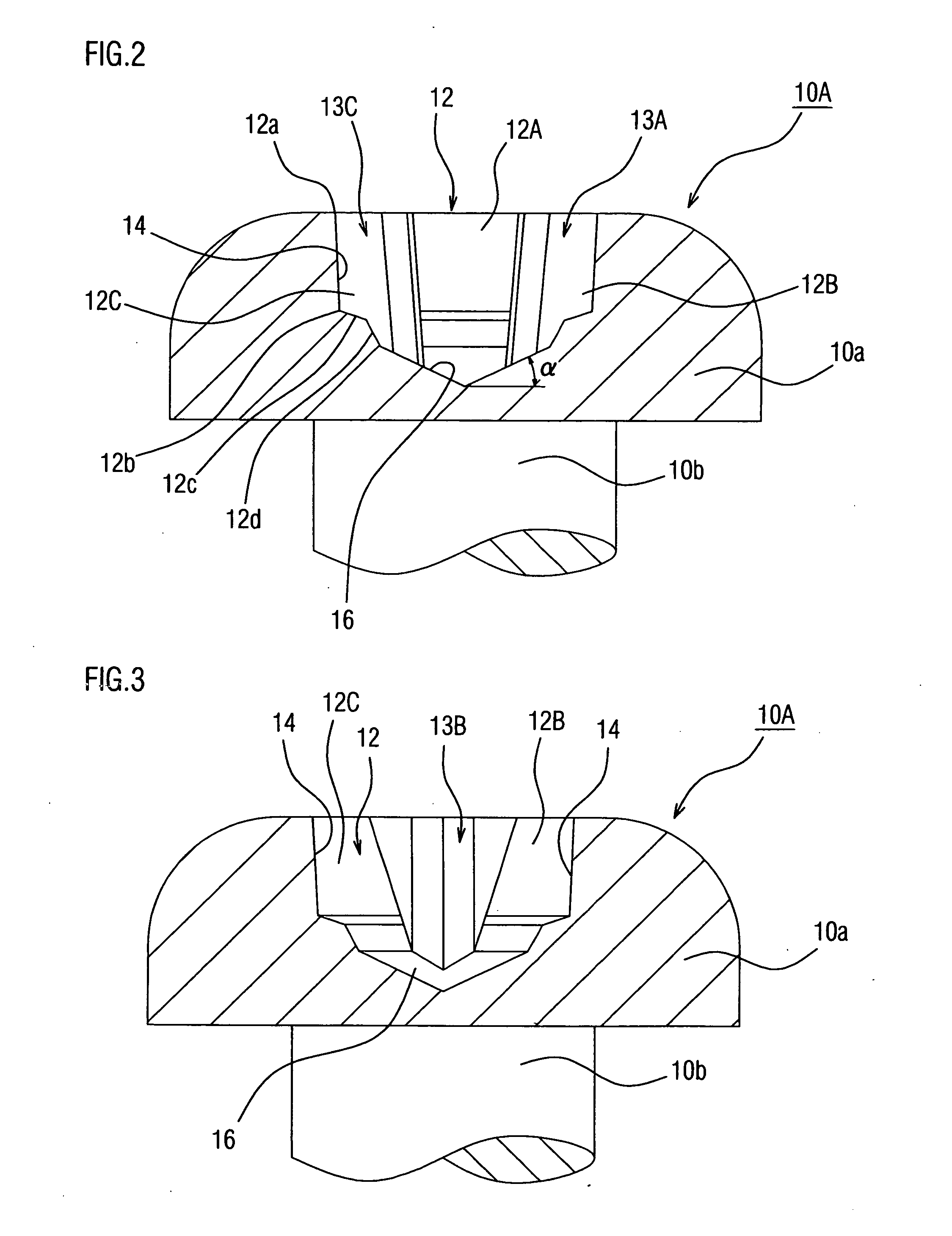 Combination of screw with stabilized strength and screwdriver bit, and header punch for manufacturing the screw with stabilized strength