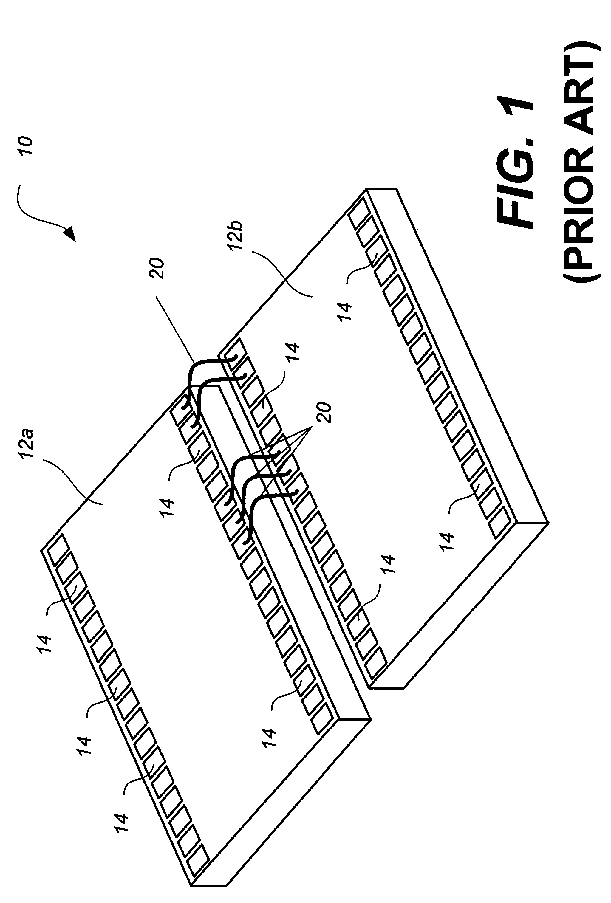 Assembly and method for constructing a multi-die integrated circuit