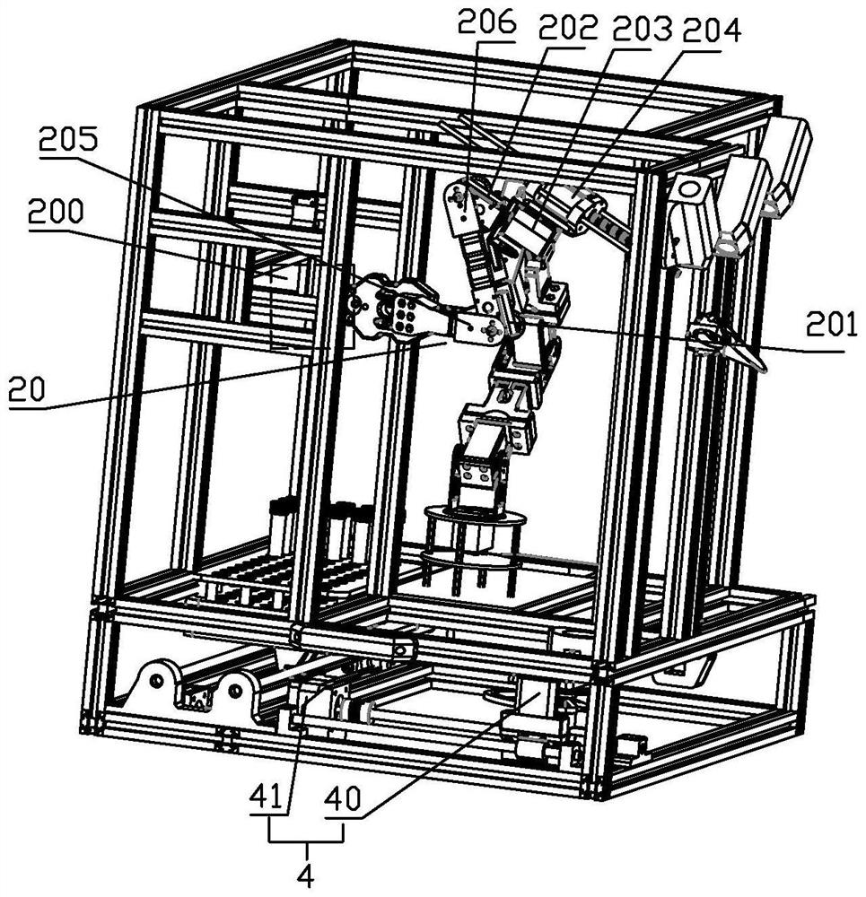 Automatic throat swab collection system and automatic throat swab collection method