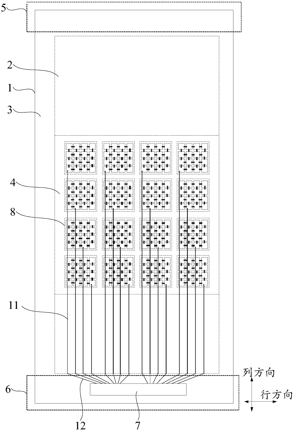 A touch display panel and a touch display device