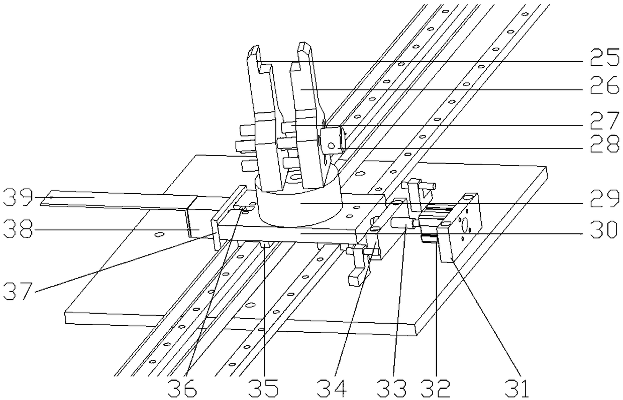 Three-coordinate multi-station automatic measuring device and method