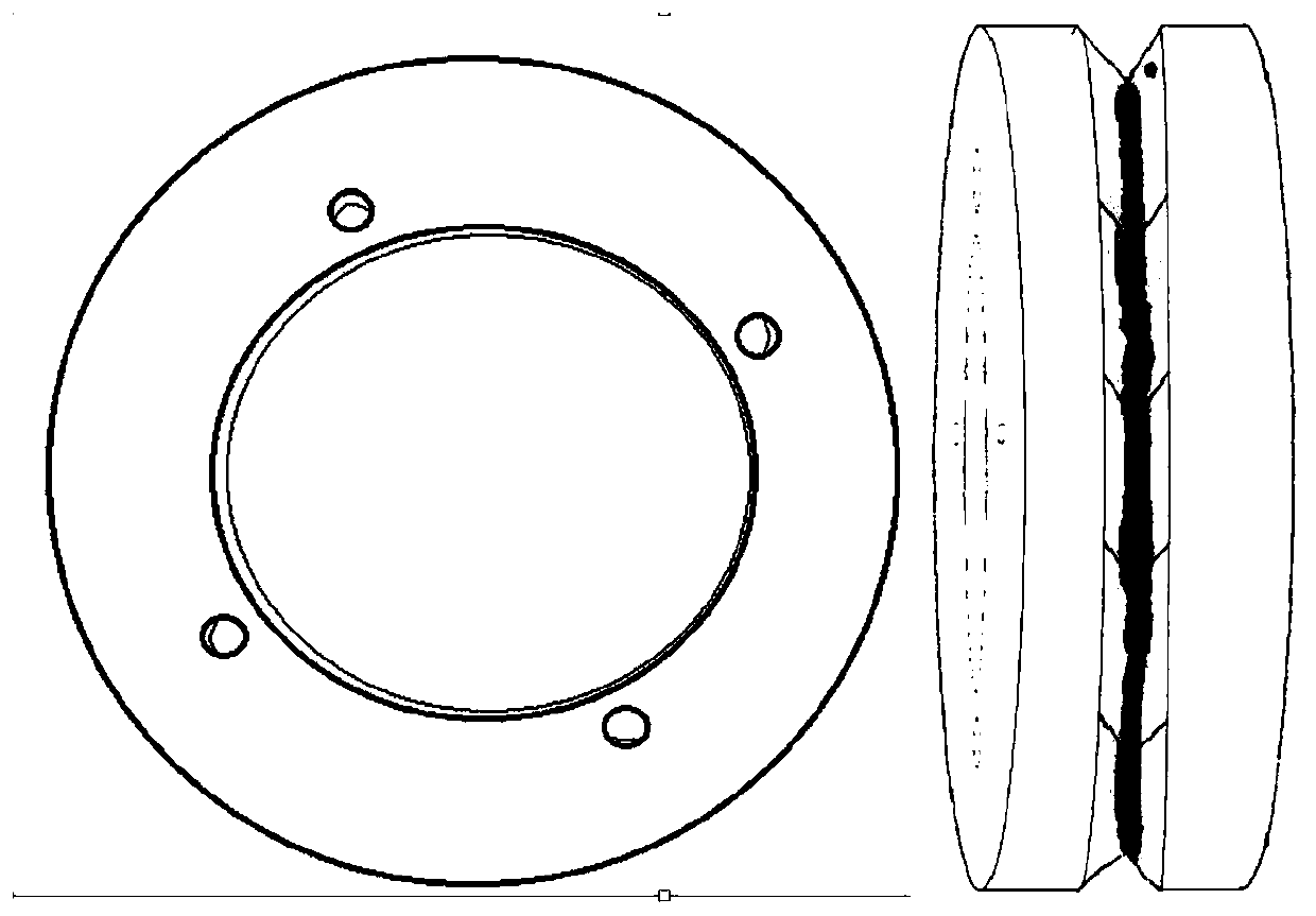 Yarn guide wheel for diamond wire cutting machine