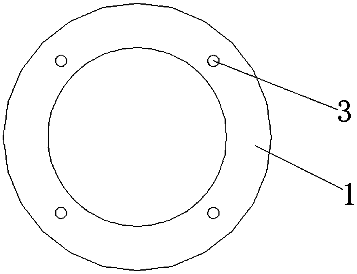 Yarn guide wheel for diamond wire cutting machine